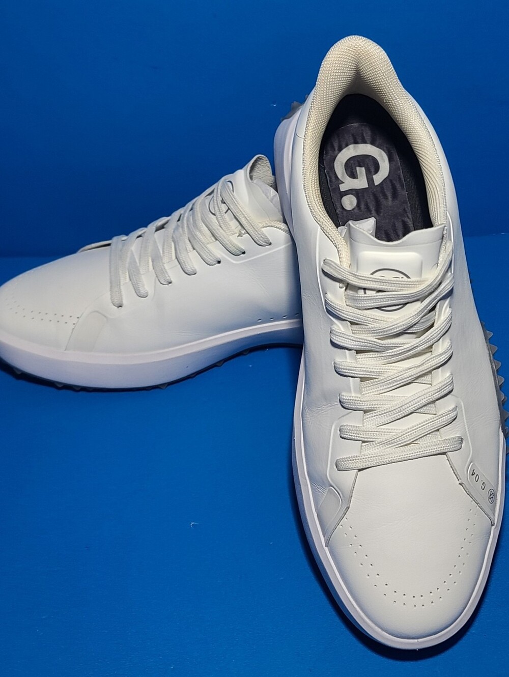 G/Fore Fore G4 G.112 Disruptor Men's White Leather Golf Sneaker ⛳️ US 11.5 ⛳️ - Picture 9 of 9